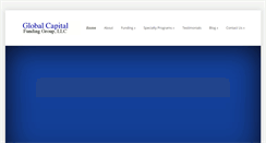 Desktop Screenshot of globalcapitalfundinggroup.com